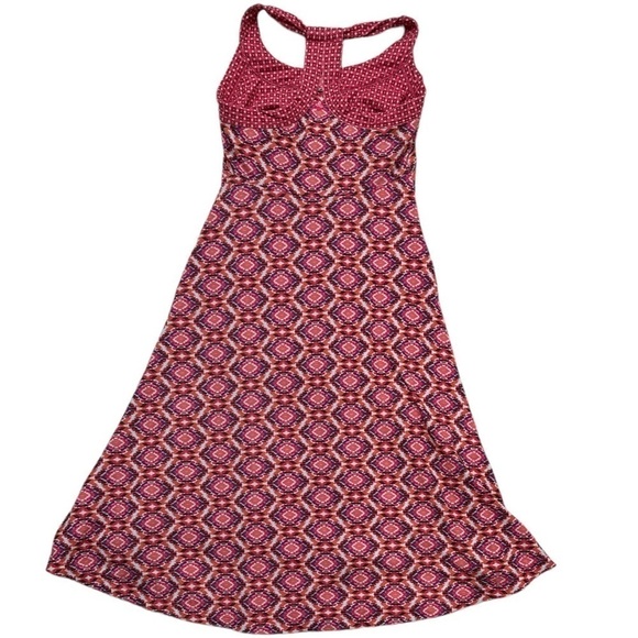 PrAna Halter Racerback Dress Empire Sleeveless Athleisure Shelf Bra XS - Picture 6 of 10